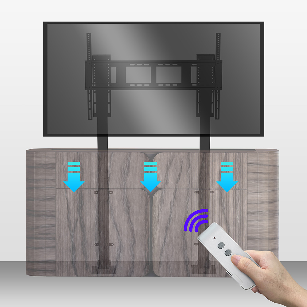 Smart Home Living Room - Motorisierter Mechanismus Automatisches System Wohnzimmer Elektrischer