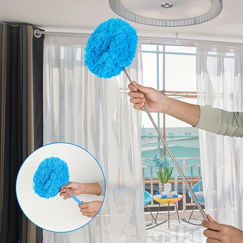 Smart Home Utilities - Wiederverwendbares Mikrofaser-Deckenventilator-Reinigungsset für Zuhause & Wohnmobile