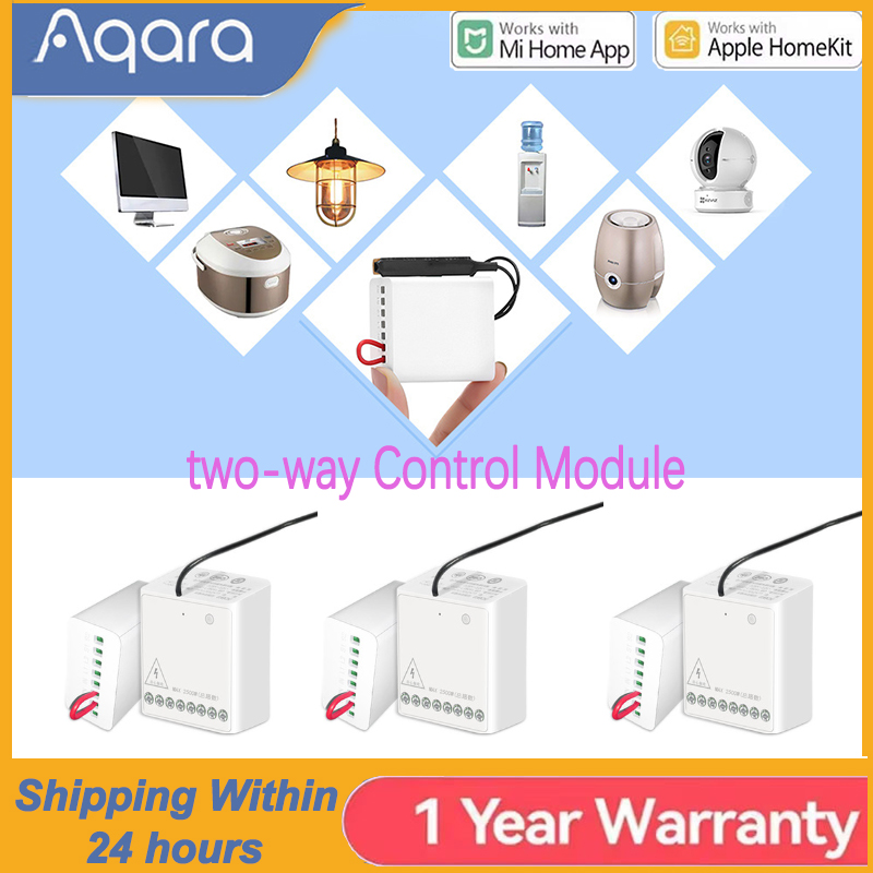 Smart Home Xiaomi Kit - Aqara Zwei-Wege-Steuermodul Relaisschalter Controller Zigbee Smart