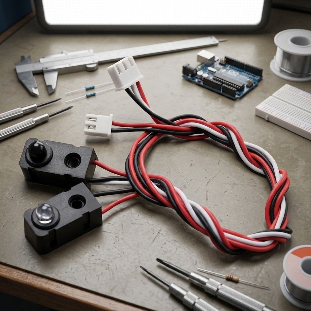 Smart Home Automation System - 4 Paar Infrarot-Strahlensensor-Kit, Durchstrahl-IR-Schalter 5V DC