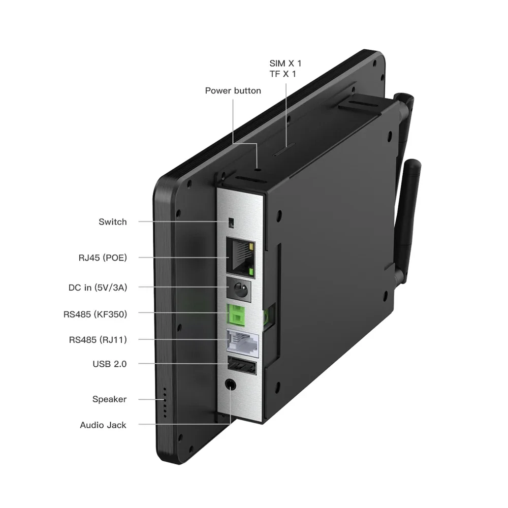 Smart Home Panel - DC in 8 Zoll ≥5,0