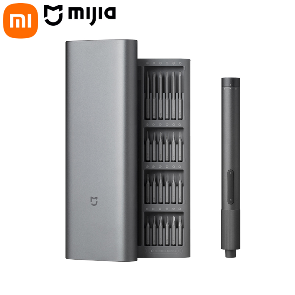 Smart Home Xiaomi Kit - Xiaomi Mijia Elektrisches Präzisions-Schraubendreher-Set mit Magnetfuß,