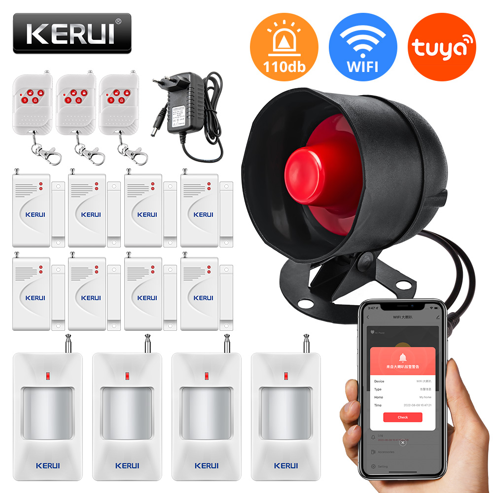 Smart Home Automation System - Kerui Tuya Wifi laut Lautsprecher High
