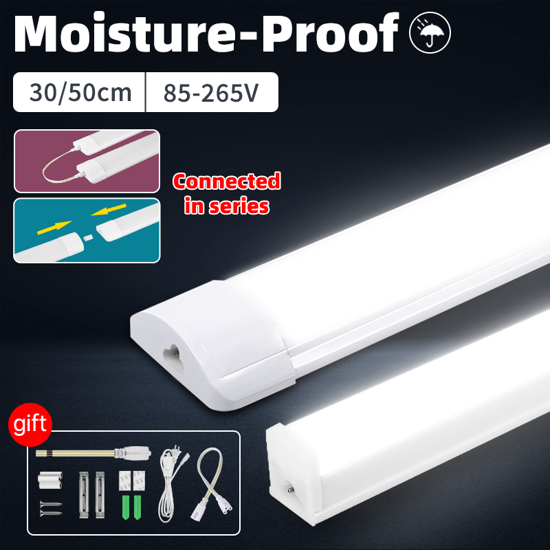 Smart Home Kitchen - Feuchtigkeitsbeständige LED-Röhrenleuchte, 50/30 cm, Küchenleuchten, 20