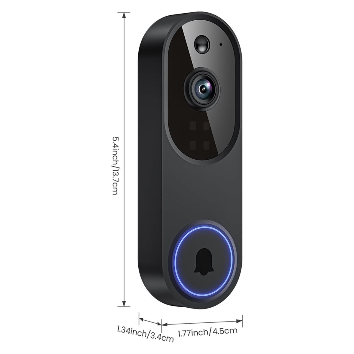 DTC5 Kabellose WLAN-Videotürkl – Wifi Doorbell Camera Bewertung und Preis