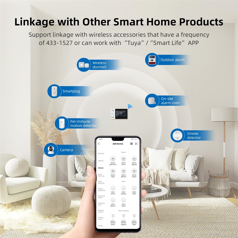 2,4G WIFI Smart GSM Alarmsyste – Smart Home Automation System Bewertung und Preis