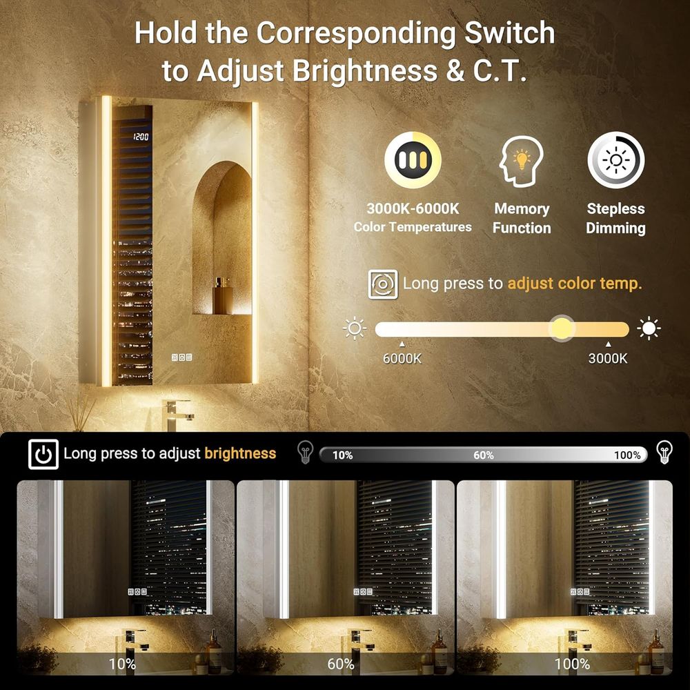 20x32 Beleuchteter Medizinschr – Smart Home Living Room Bewertung und Preis