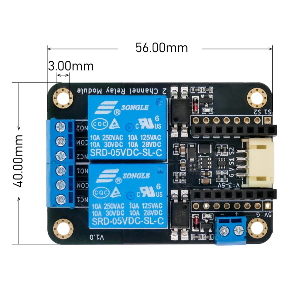 2-Kanal-Relaismodul, Eingang 5 – Smart Home Micro Bit Bewertung und Preis