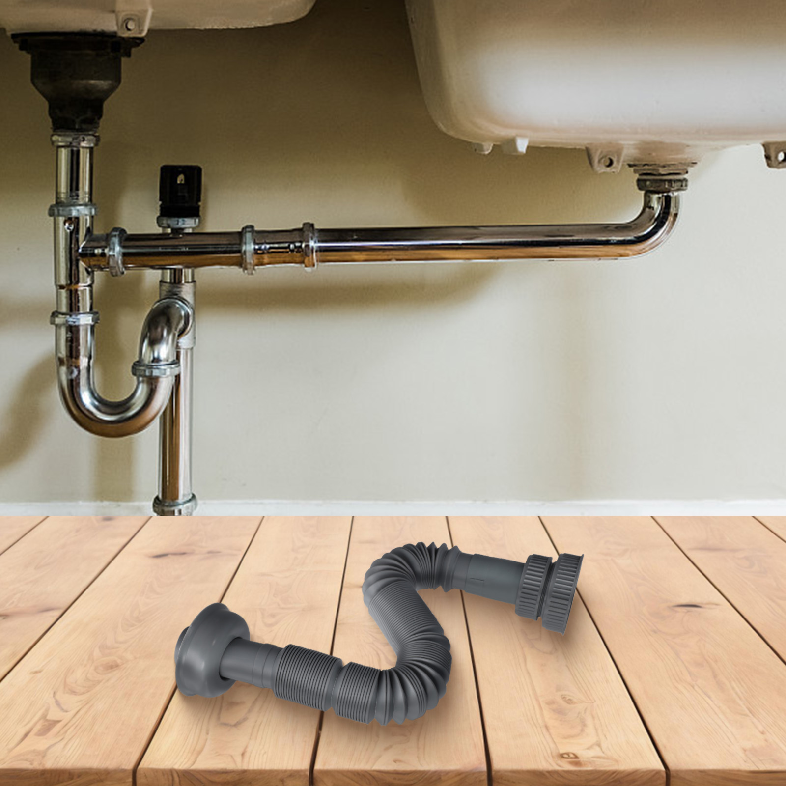 Küchenspüle Abflussrohr Dehnba – Smart Home Kitchen Bewertung und Preis