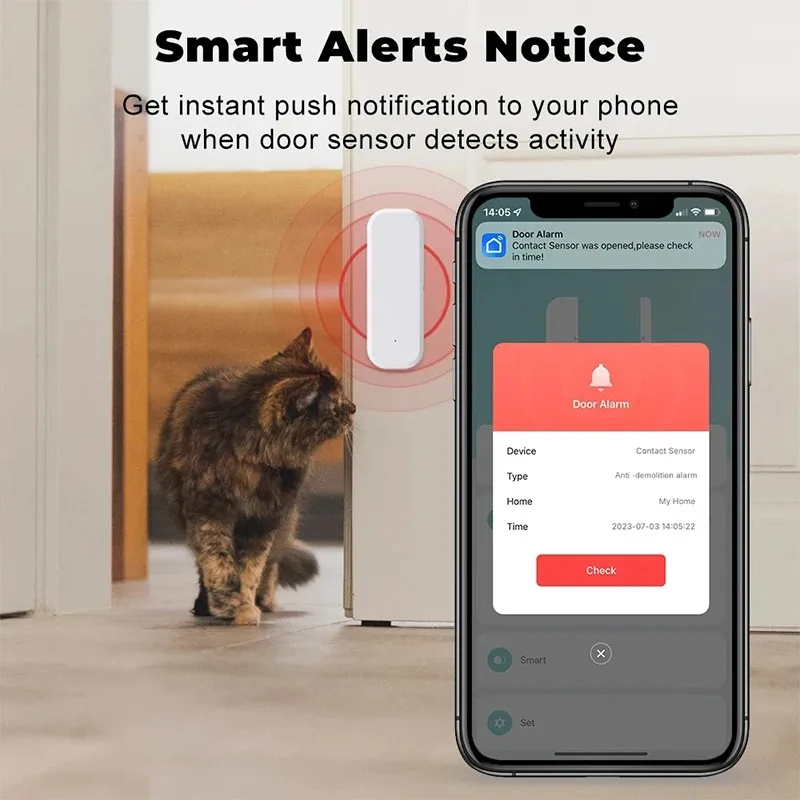 Tuya WiFi Smart Tür- und Fenst – Smart Home Automation System Bewertung und Preis