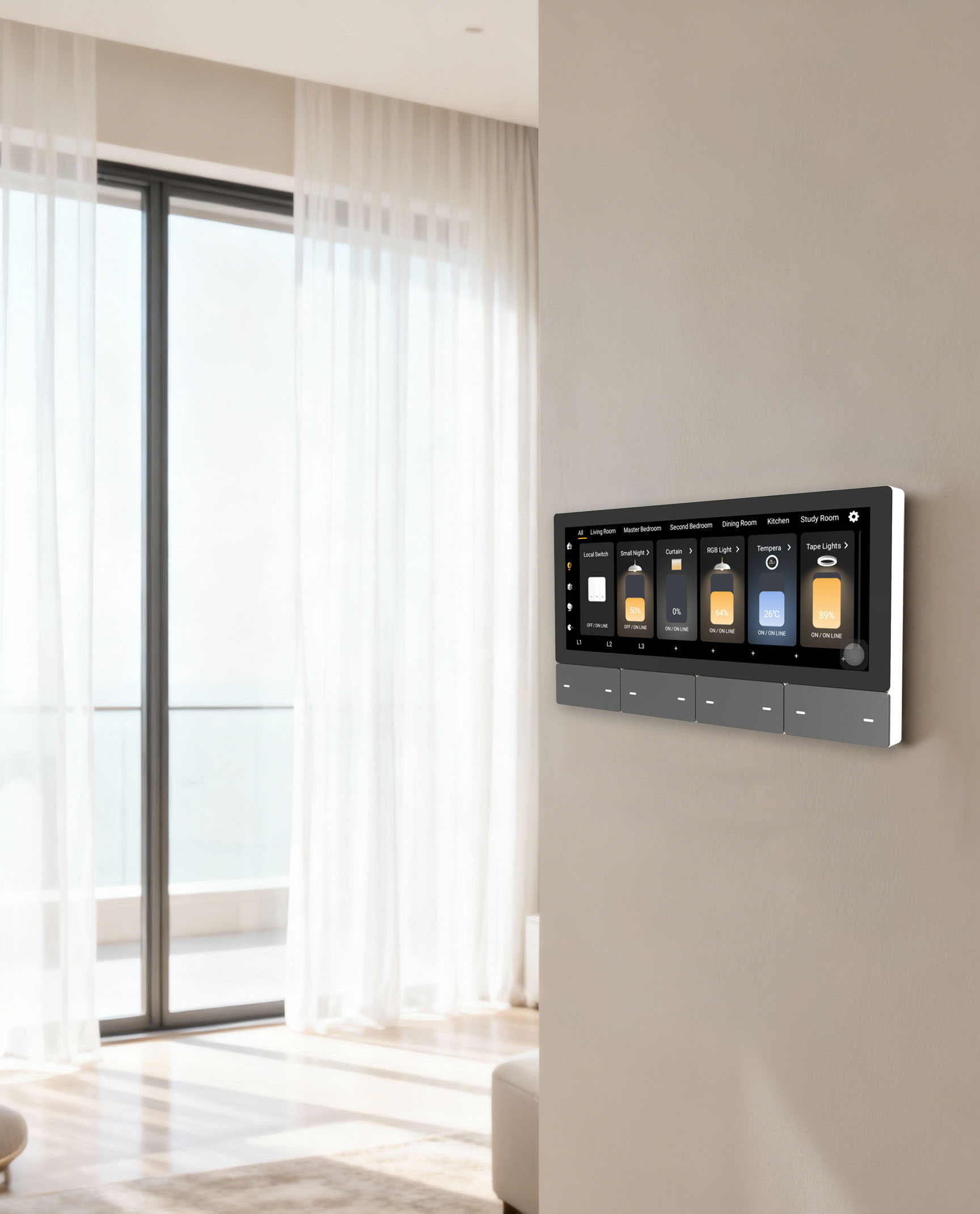 F5 Tuya UK Touchscreen Musikpl – Smart Home Panel Bewertung und Preis