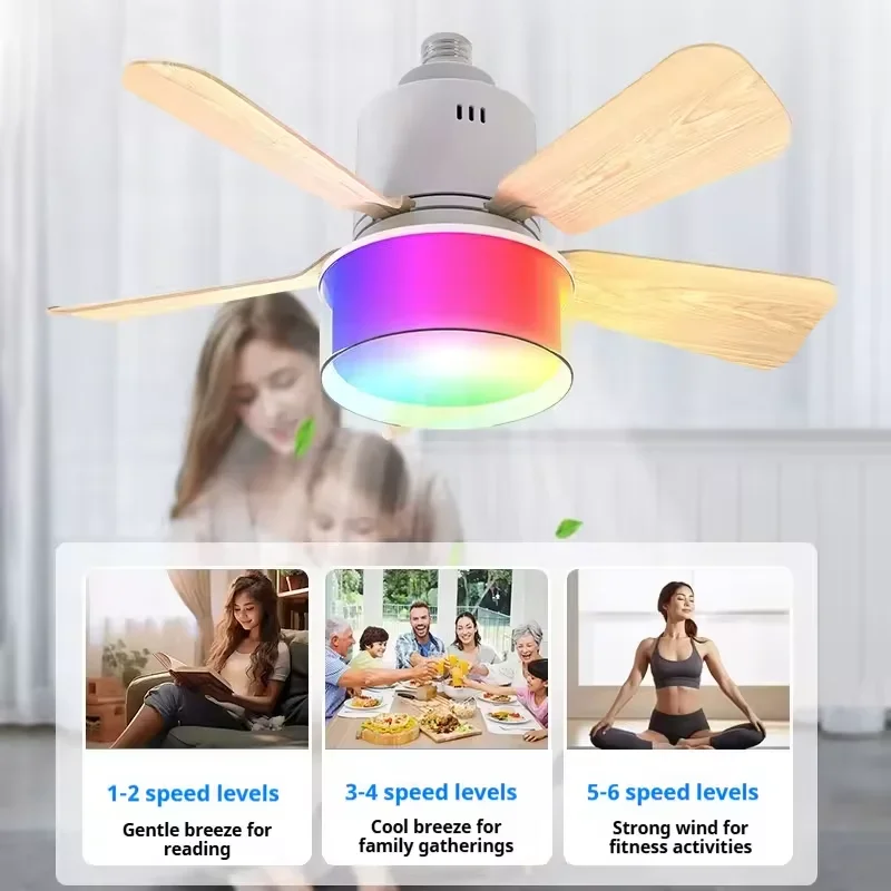RGB LED Deckenventilator Lampe – Smart Home Living Room Bewertung und Preis
