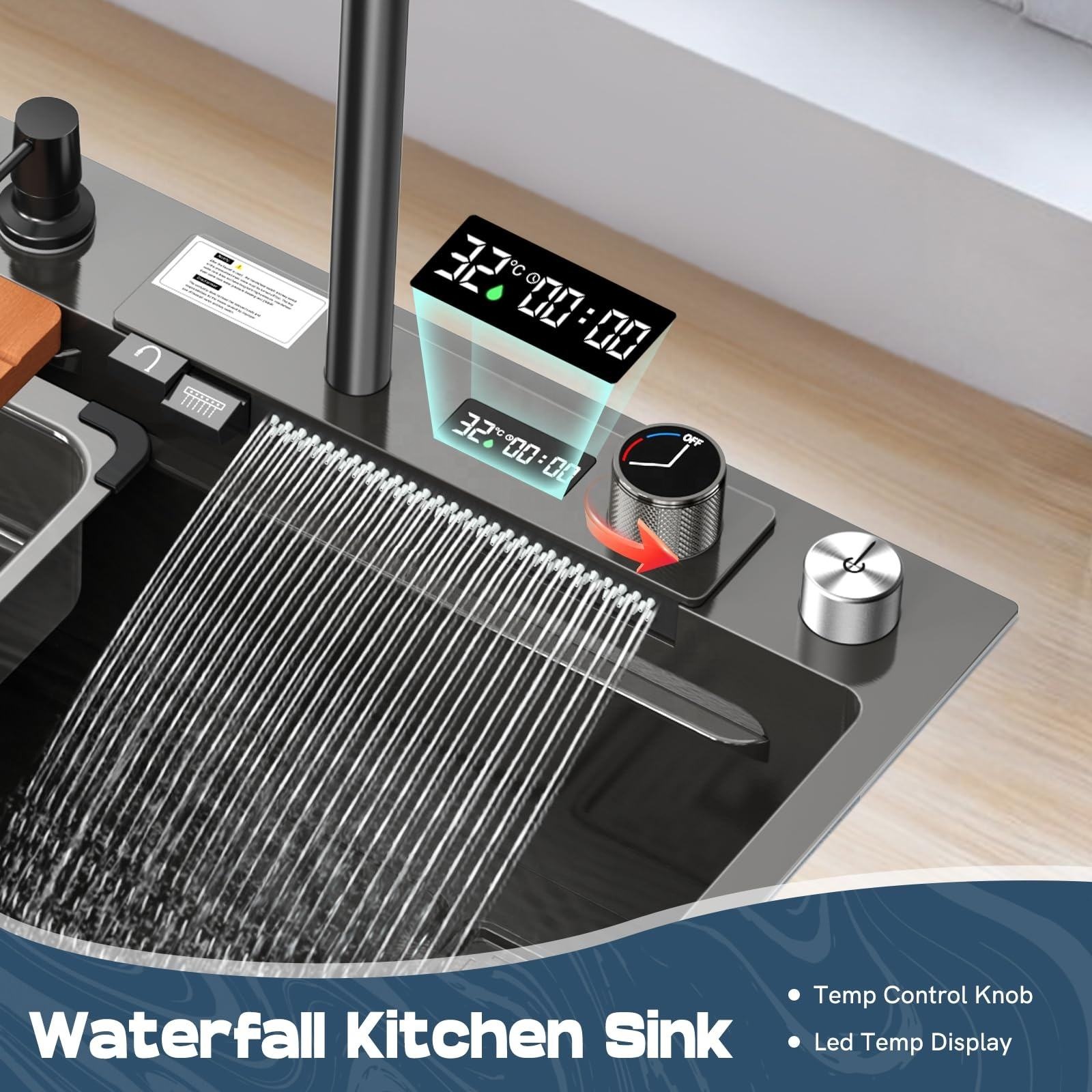 Moderner Intelligenter Edelsta – Smart Home Kitchen Bewertung und Preis