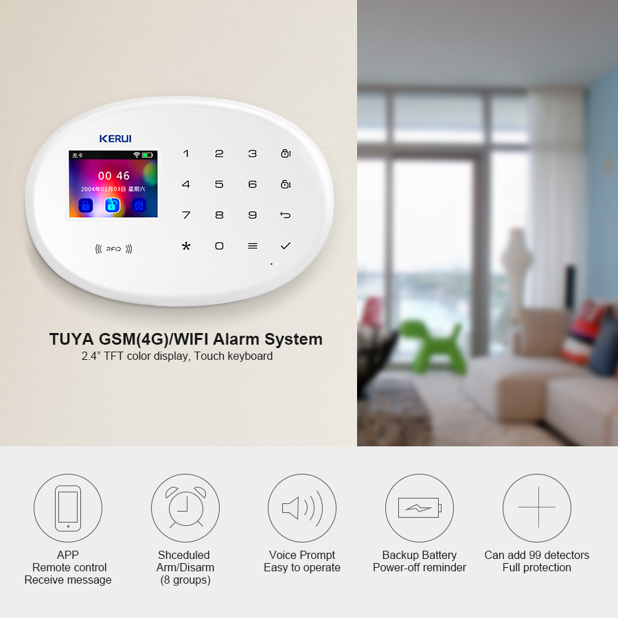 KERUI W202 WIFI GSM Alarm Syst – Smart Home Utilities Bewertung und Preis
