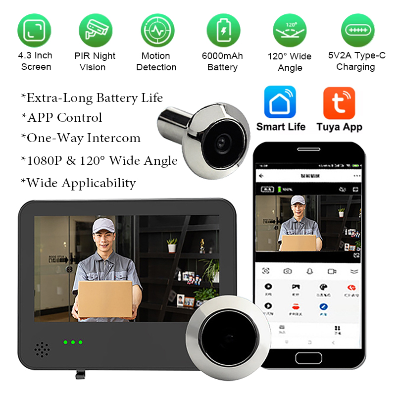 Tuya Smart WLAN Video-Türkling – Wifi Doorbell Camera Bewertung und Preis