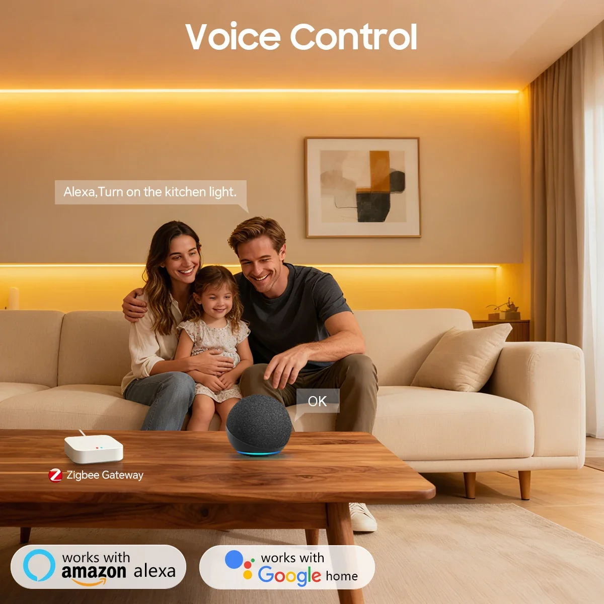 Zigbee 3.0 24V Neon LED-Streif – Smart Home Kitchen Bewertung und Preis