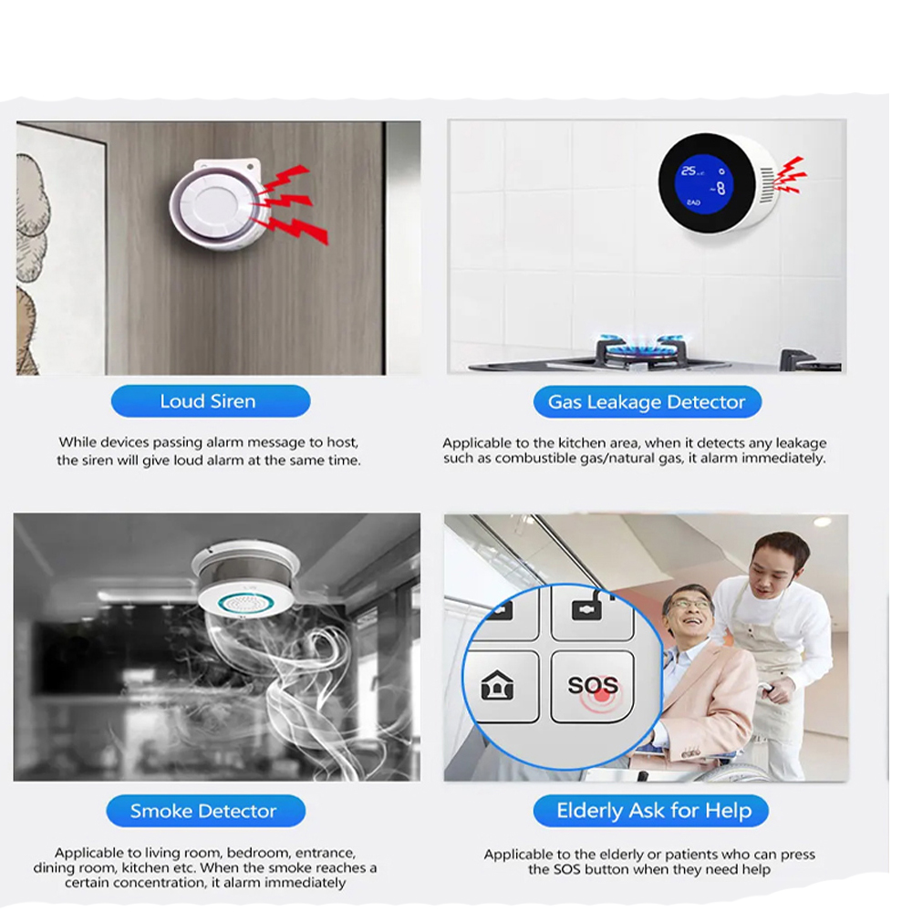PGST 4G Tuya Smart Home Alarm  – Smart Home Automation System Bewertung und Preis